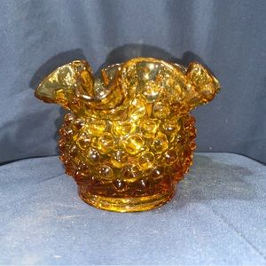 Fenton Hobnail 3” vase